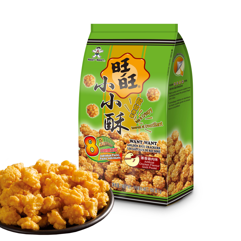 American Rice Cracker Fried Rice Crackers – Want-Want North America